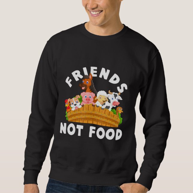 Friends Not Food Sweatshirt (Front)