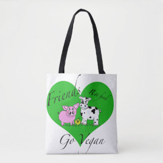 Friends not food Vegan Bag
