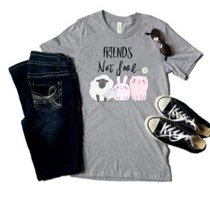 Friends not Food Vegan Vegetarian Diet Shirt
