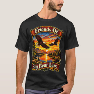 Friends Of Big Bear Lake California Eagle Jackie T-Shirt