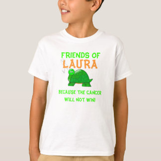 Friends of Laura Tshirt with boy turtle