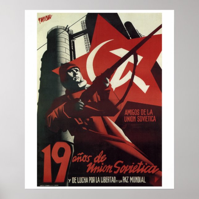 Friends of the Soviet Union_Propaganda Poster (Front)