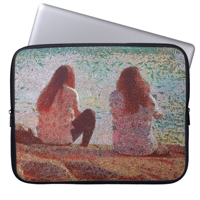 Friends on Lopez Laptop Sleeve (Front)