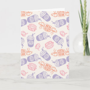 FRIENDS™   Pastel Central Perk Pattern Card