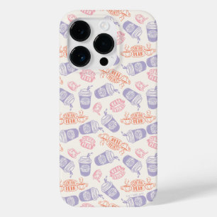 FRIENDS™   Pastel Central Perk Pattern Case-Mate iPhone 14 Pro Case