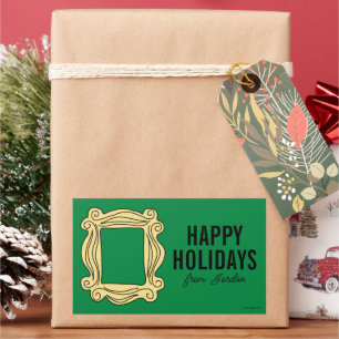 FRIENDS™   Peephole Frame   Christmas Gift Tag