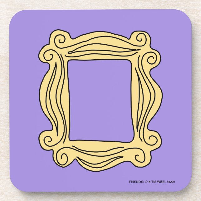FRIENDS™ | Peephole Frame Coaster (Front)