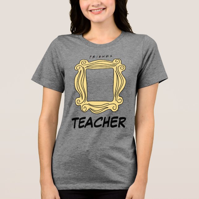 FRIENDS™ | Peephole Frame Tri-Blend Shirt (Front)