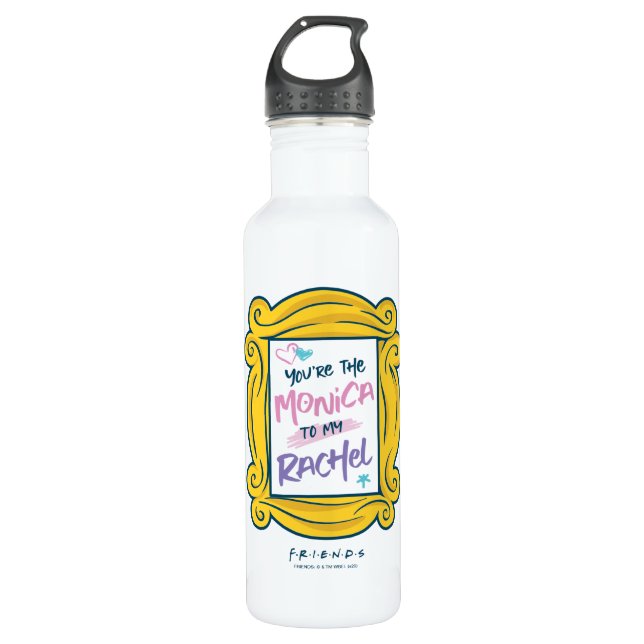 FRIENDS™ Peephole | You're the Monica to my Rachel 710 Ml Water Bottle (Front)