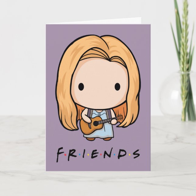 FRIENDS™ | Phoebe Chibi Card (Front)