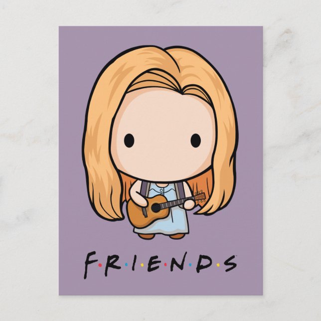 FRIENDS™ | Phoebe Chibi Invitation Postcard (Front)