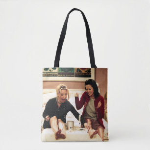 FRIENDS™   Phoebe & Monica Waxing Legs Tote Bag