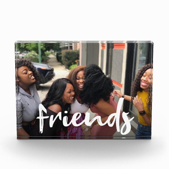 Friends Photo Brush Script (Front)