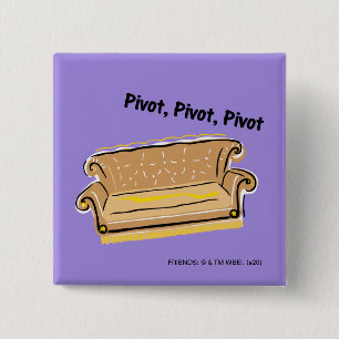 FRIENDS™   Pivot 15 Cm Square Badge