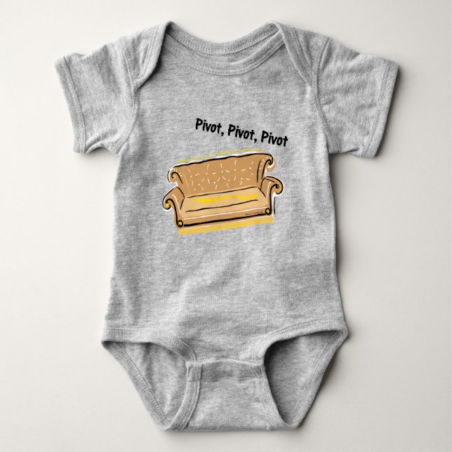 FRIENDS™ | Pivot Baby Bodysuit (Front)