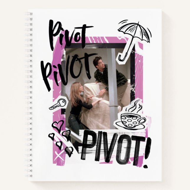 FRIENDS™ | Pivot Pivot PIVOT! Notebook (Front)