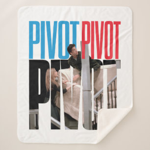 FRIENDS™   PIVOT PIVOT PIVOT Quote Sherpa Blanket