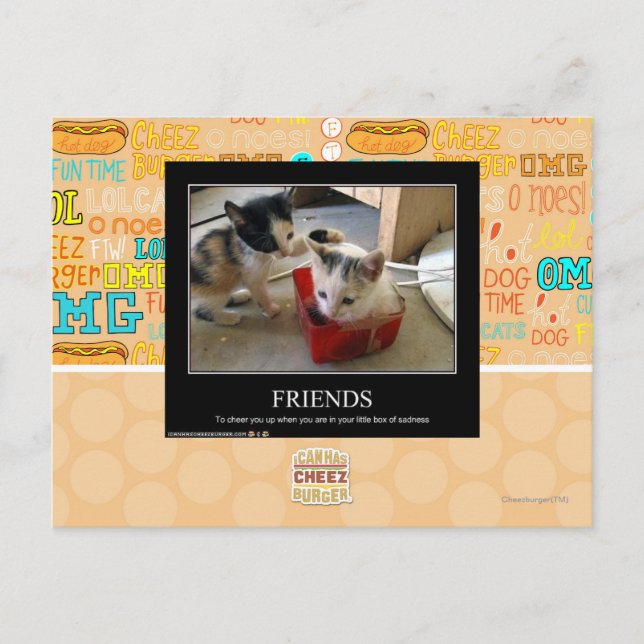 Friends Postcard (Front)