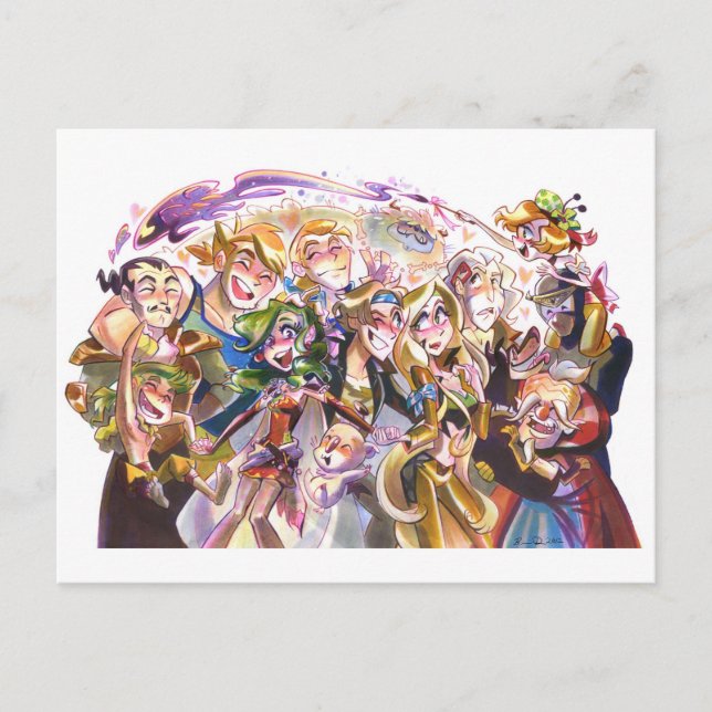 Friends Postcard (Front)