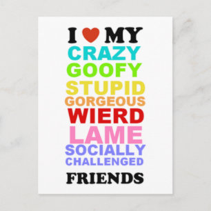 Friends Postcard