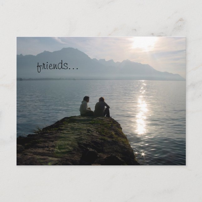 friends... postcard (Front)