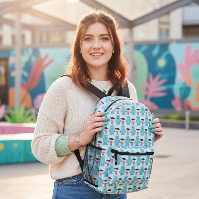 Friends Printed Backpack (Creator Uploaded)