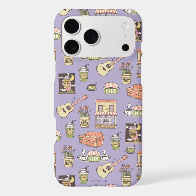 FRIENDS™ | Purple Icon Pattern (Back)