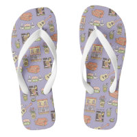 FRIENDS™ | Purple Icon Pattern