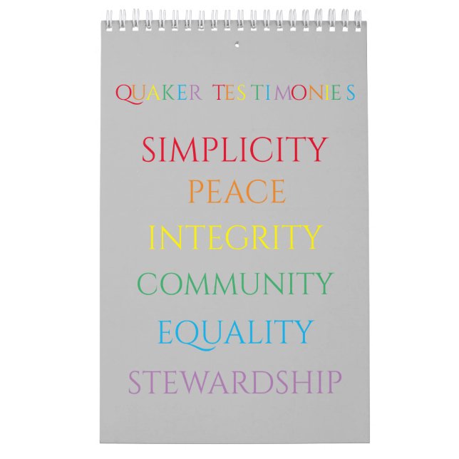 Friends (Quaker) 2023 Calendar (Cover)