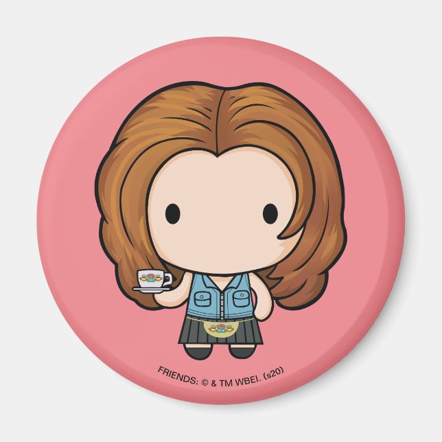 FRIENDS™ | Rachel Chibi Magnet (Front)