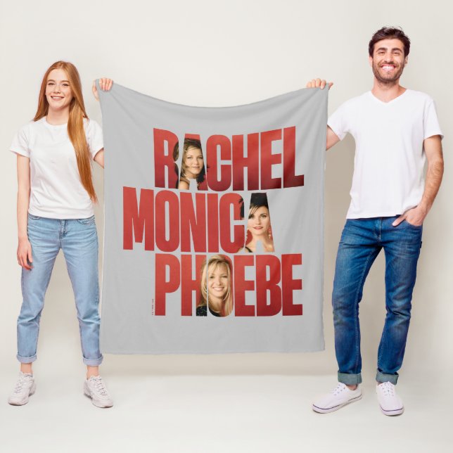 FRIENDS™ | Rachel, Monica & Phoebe Fleece Blanket (In Situ)