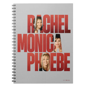 FRIENDS™ Rachel, Monica & Phoebe Notebook