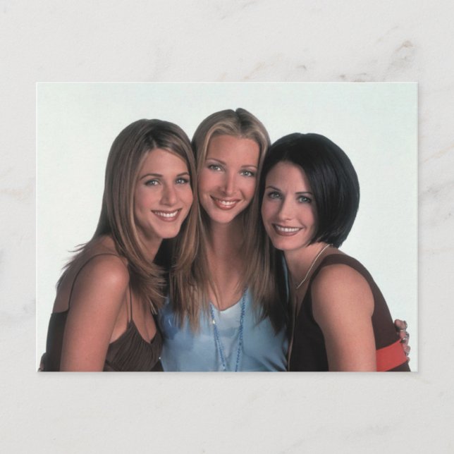 FRIENDS™ | Rachel, Phoebe, and Monica Invitation Postcard (Front)