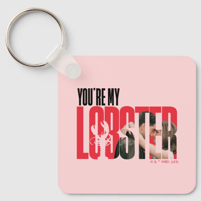 FRIENDS™ | Rachel & Ross - You're My Lobster Key Ring (Front)
