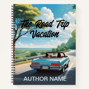 Friends Road Trip Book Cover Inspiration Notebook