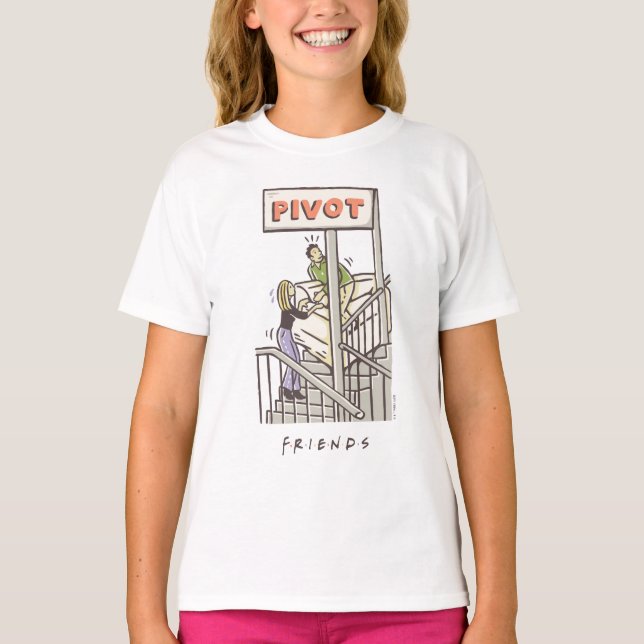 FRIENDS™ | Ross and Rachel PIVOT T-Shirt (Front)