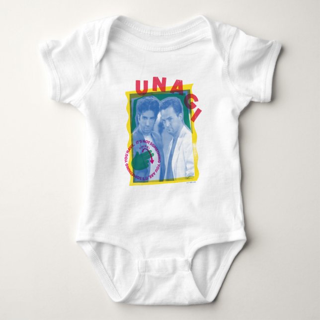 FRIENDS™ | Ross & Chandler - Unagi Baby Bodysuit (Front)
