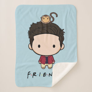 FRIENDS™ Ross Chibi Sherpa Blanket
