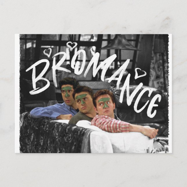 FRIENDS™ | Ross, Joey, & Chandler Bromance Invitation Postcard (Front)