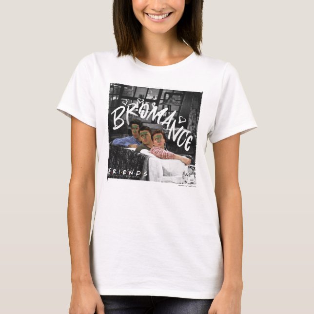 FRIENDS™ | Ross, Joey, & Chandler Bromance T-Shirt (Front)