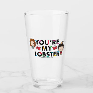 FRIENDS™ Ross & Rachel Lobster Chibi Glass