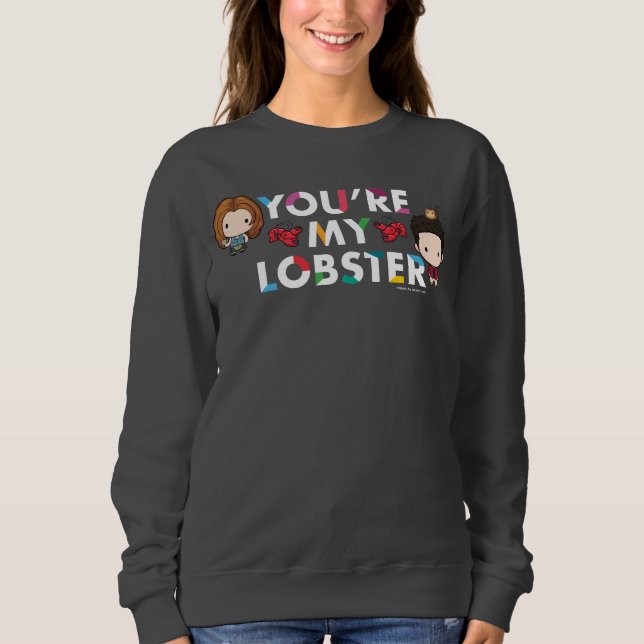 FRIENDS™ | Ross & Rachel  Lobster Chibi Sweatshirt (Front)