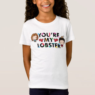 FRIENDS™   Ross & Rachel  Lobster Chibi T-Shirt