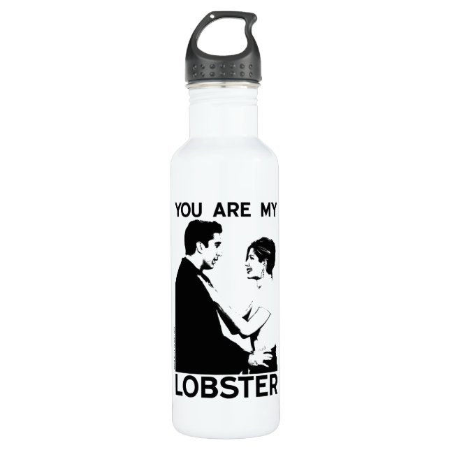FRIENDS™ | Ross & Rachel - You Are My Lobster 710 Ml Water Bottle (Front)