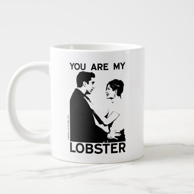 FRIENDS™ | Ross & Rachel - You Are My Lobster Large Coffee Mug (Left)