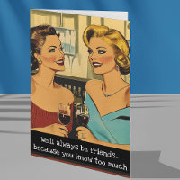 Friends Sarcastic Retro 50s Housewife