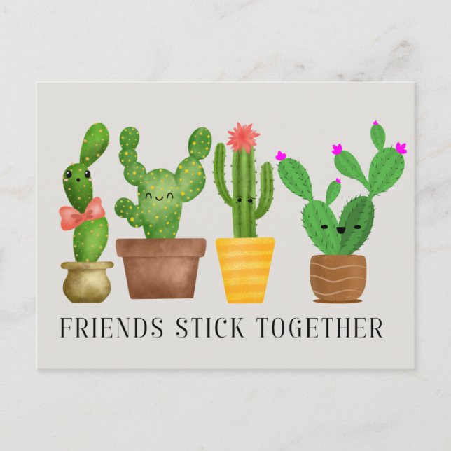 Friends Stick Together Card (Front)
