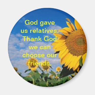 Friends/Sunflower Magnet