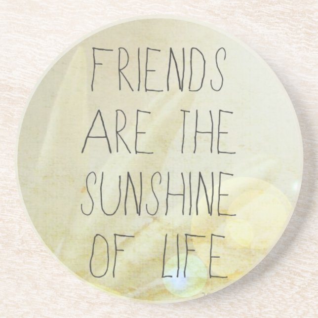 Friends & Sunshine Coaster (Front)