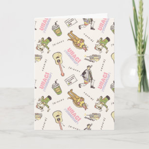 FRIENDS™ Tan Cartoon Pattern Card